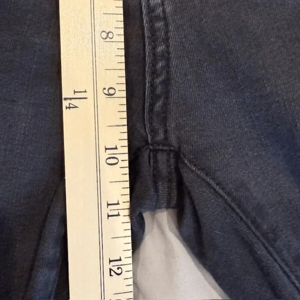 Judy Blue Lani Skinny Distressed Button Fly Jeans Stonewashed Black Size‎ 9/29